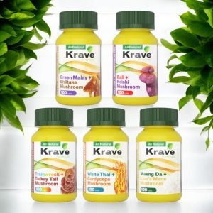 KraveKratomAndMushroomCapsules_100ct