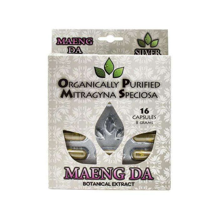 OPMSKratomSilver_16Capsules_8Grams_-maengda