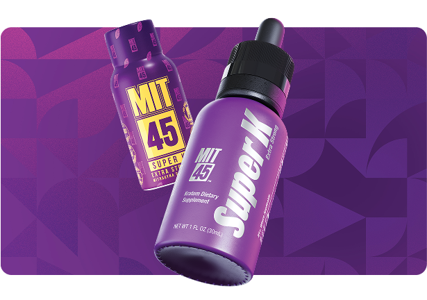 MIT 45 Kratom Super K Extra Strong Mitragyna Speciosa "Purple Box"
