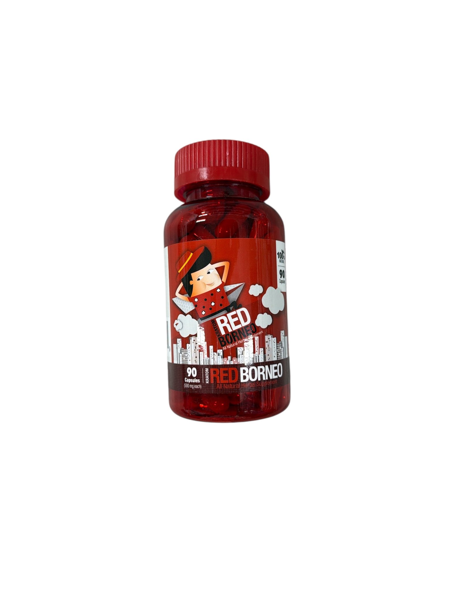 Bumble bee Kratom capsules Red Borneo