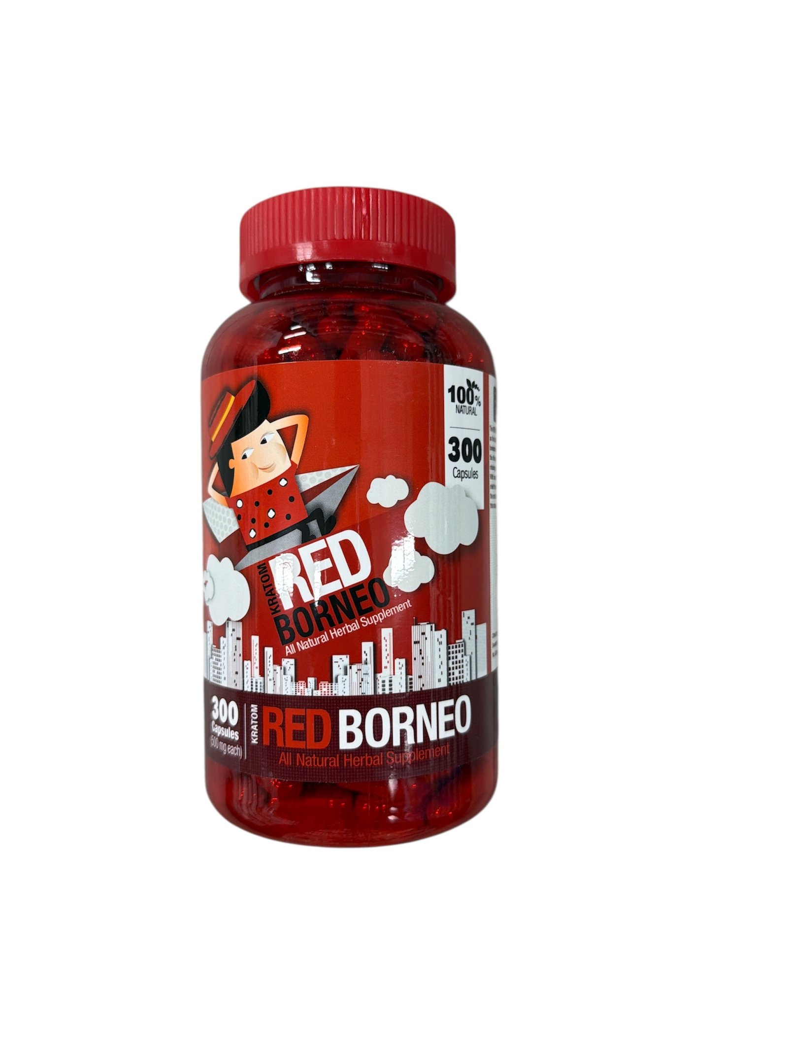 Bumble bee Kratom capsules Red Borneo