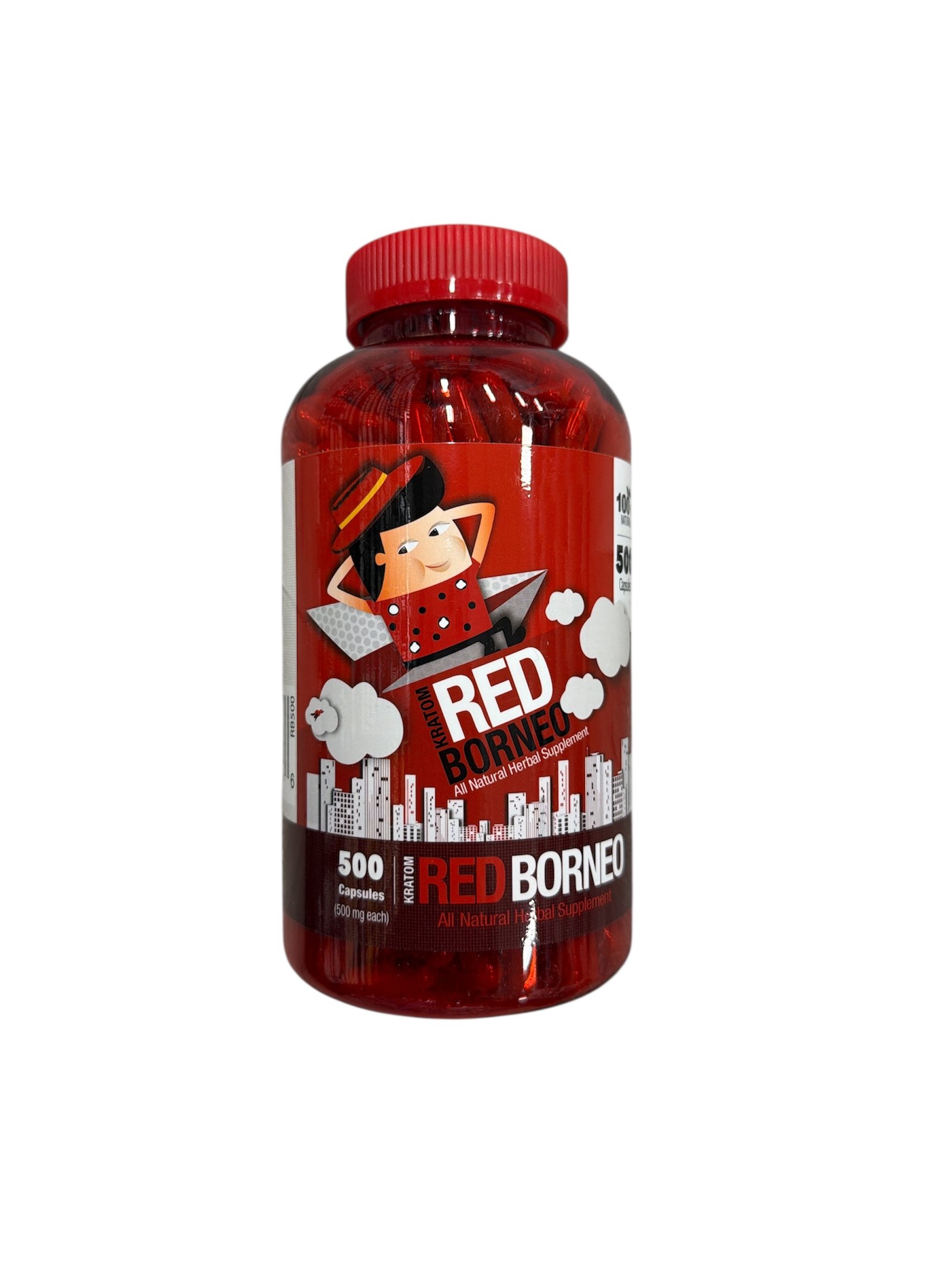 Bumble bee Kratom capsules Red Borneo