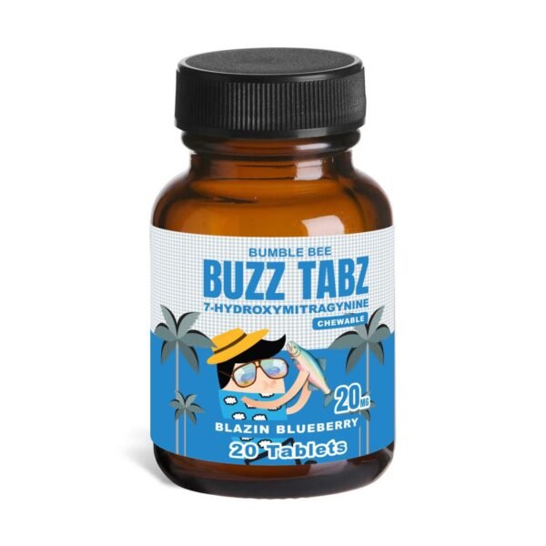Bumblebee buzztabz 20mg blazin blueberry