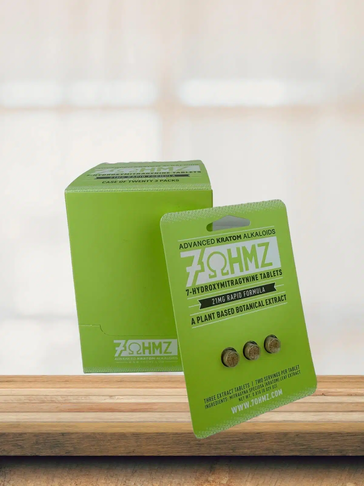 7-OHMZ Advanced Kratom Alkaloids Tablets 21mg