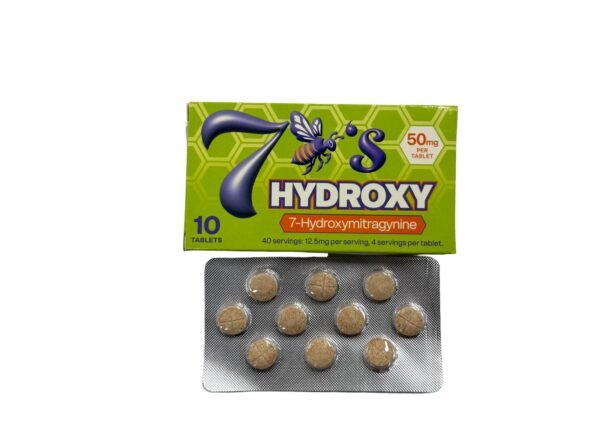 7 Bee's 7 Hydroxy 7-OH Chewable Tablets 50mg 10ct - Image 3