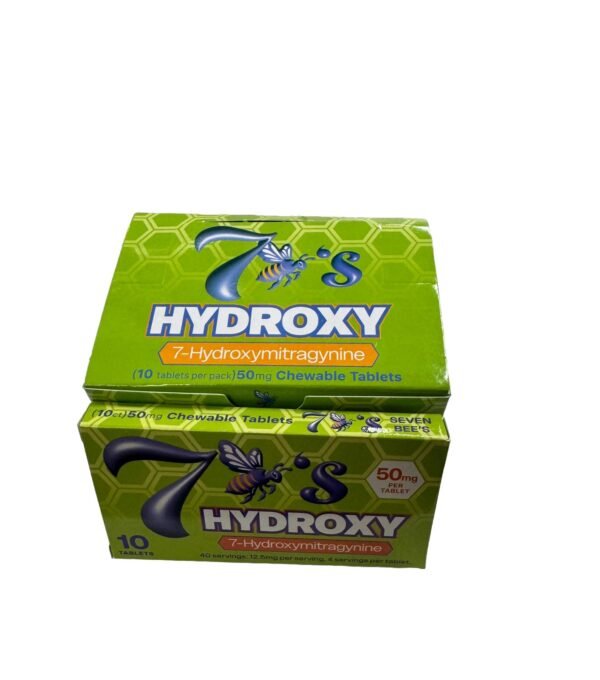 7 Bee's 7 Hydroxy 7-OH Chewable Tablets 50mg 10ct - Image 2