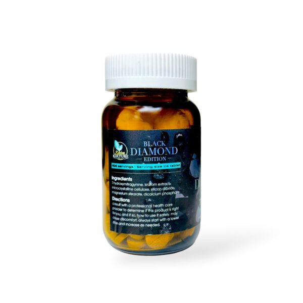 Kratom Kulture 7-Hydroxy 81mg Tablet Black Diamond Edition - Image 8
