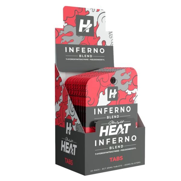 Straight Heat inferno blend 7oh 25mg