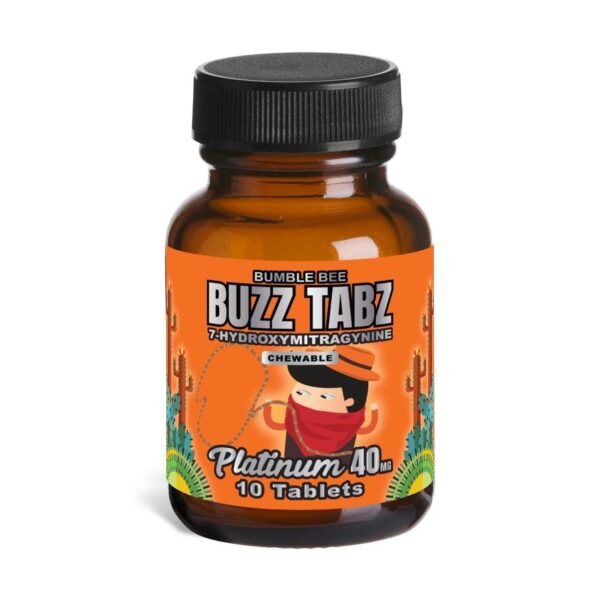 Bumblebee Buzz Tabz 7-OH Platinum Chewable Tablets 40mg - Image 3