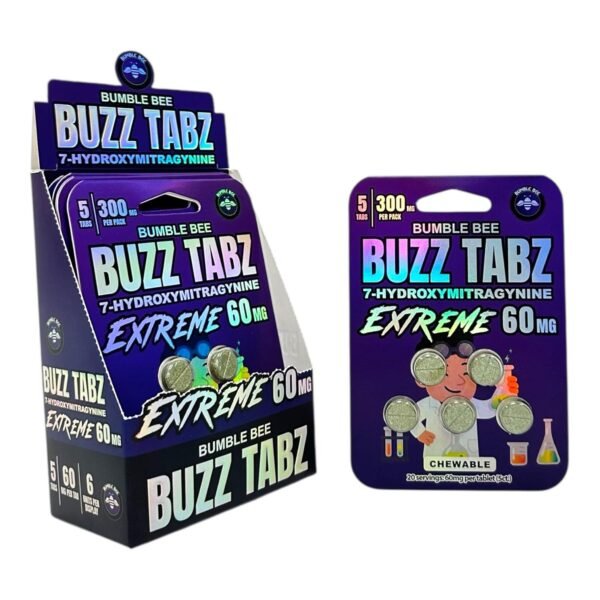 bumblebee buzz tabz extreme 60mg