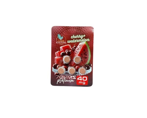 Kratom Kulture platinum 40mg cherry watermelon