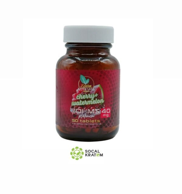 Kratom Kulture platinum 40mg cherry watermelon