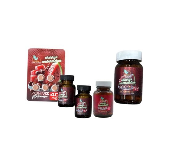 Kratom Kulture platinum 40mg cherry watermelon