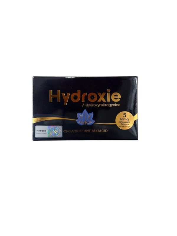 Hydroxie Black 60mg 7-OH Chewable Tablets Organic Plant Alkaloid - Image 2